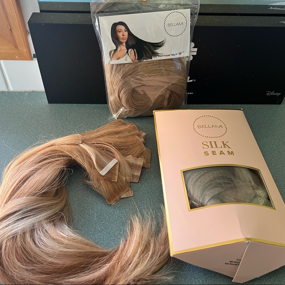 Bellami Professional hair extension lot